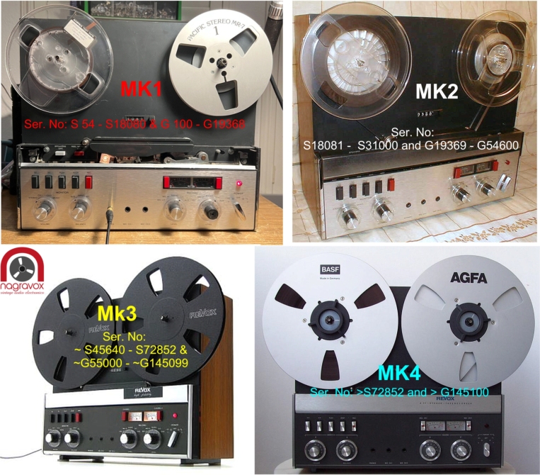 Revox B77 MK2 MKII 4 Track Tape Reel Recorder Player New Unused